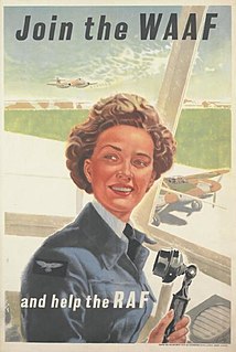 <span class="mw-page-title-main">Women's Auxiliary Air Force</span> British military service in World War II