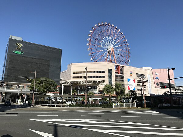 Kagoshima-Chūō Station in October 2020