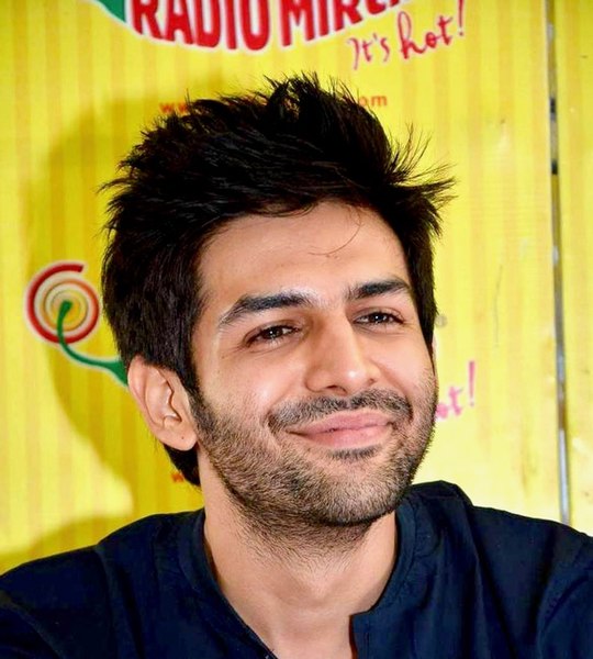 Aaryan at an event for his film Kaanchi in 2014