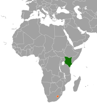 <span class="mw-page-title-main">Kenya–Lesotho relations</span> Bilateral relations