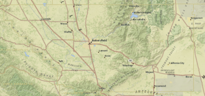 Map of Kern County Kern County, California - Map (cropped).png