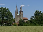 L'église de l'abbaye de Hillersleben fondée en 1022 par l'archevêque Geron de Magdebourg.