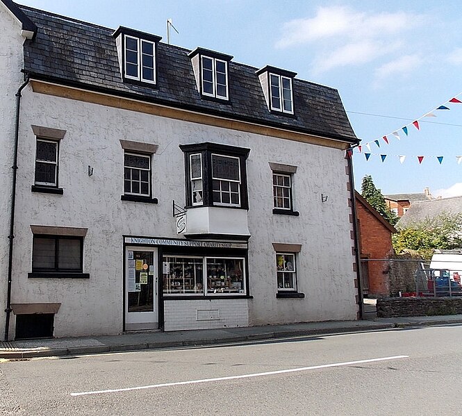 File:Knighton Community Support Charity Shop - geograph.org.uk - 4024275.jpg