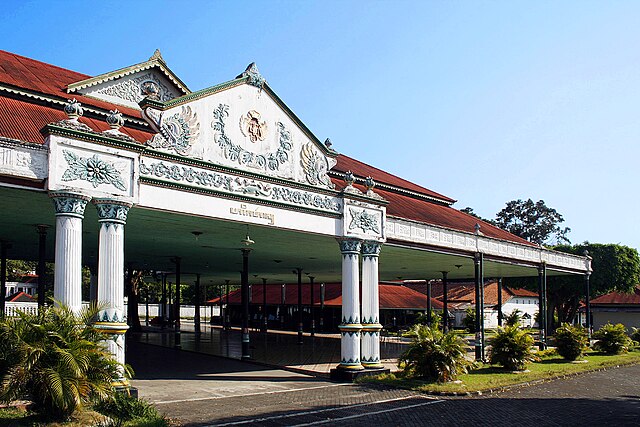 Pagelaran, the front hall of the Royal Palace of Yogyakarta