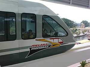 Gerabak monorel Melaka