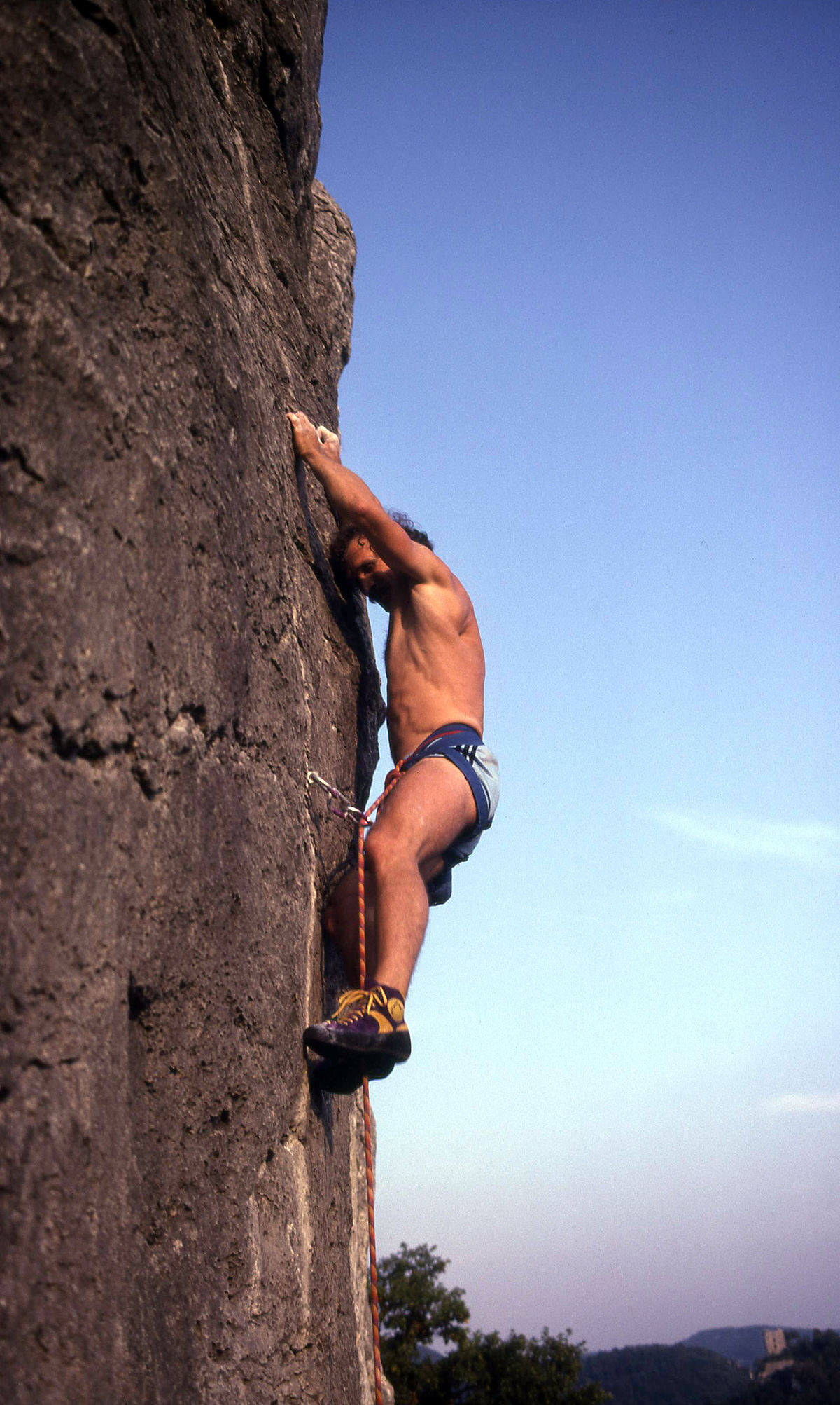 Daddy regn reparere Redpoint (climbing) - Wikipedia