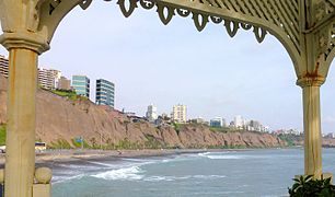 Vista del distrito de Miraflores