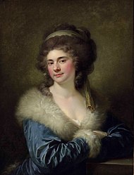 Графиня Юлия Потоцкая на портрете И. Б. Лампи (1789)