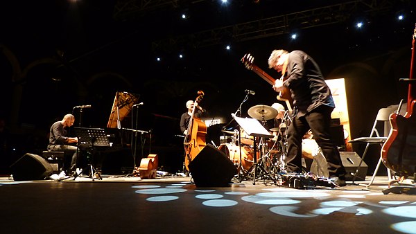 Lars Danielsson New Quintet concert at San Javier Jazz Festival (Spain), July 2016