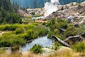 View of Devils Kitchen hydrothermal area in August 2020.