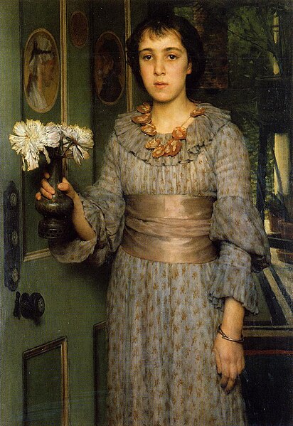 File:Lawrence Alma-Tadema - Portrait of Anna Alma Tadema, 1883 (Royal Academy of Arts).jpg