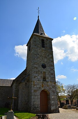 Le Mesnil-Benoist - Clocher eglise Notre-Dame (2).JPG