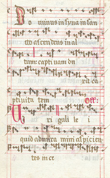 File:Leaf from a Medieval Gradual, Fragment (19197345010).jpg