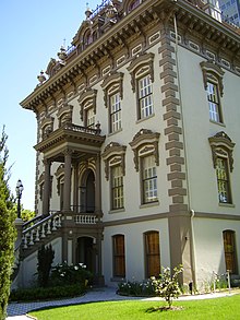 The Leland Stanford Mansion is also used by the Governor of California for official purposes, including the reception of foreign dignitaries. Leland Stanford Mansion (3).JPG