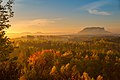 Blick vom Gamrig auf den Lilienstein