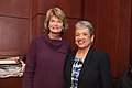 Lisa Murkowski with Christine Darden