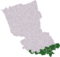 Carte : localisation de la plaine de la Lys dans l'arrondissement de Dunkerque