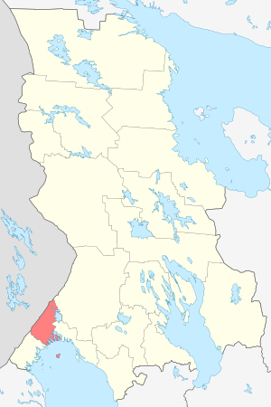 город Сортавала Сортавальский муниципальный район на карте