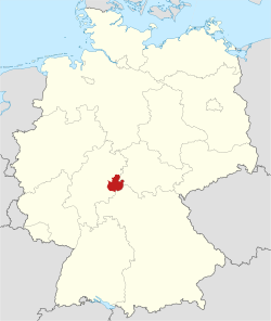 Locator map FD in Germany.svg