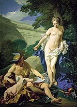 Венера, Меркурий и Амур, 1748