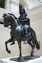 Louis XIV à cheval (1692), Parigi, Museo del Louvre.[1]