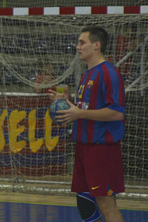Luka Žvižej Slovenian handball player