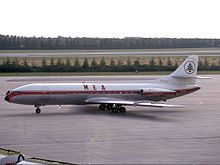 Sud Aviation Caravelle der MEA im Jahr 1968