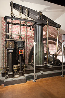 Beam machine by Thomas Horn Museo Nazionale della Scienza e della Tecnologia "Leonardo da Vinci", Milan. Macchina vapore Horn Museo scienza e tecnologia Milano.jpg