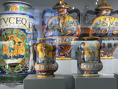 Majoliques d'Urbino, Casteldurante et Montelupo au Musée de la Renaissance d'Ecouen