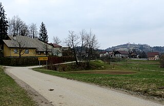 Mali Osolnik Place in Lower Carniola, Slovenia