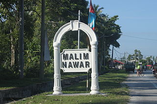 Malim Nawar human settlement in Malaysia