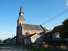 L'église Saint-Jean-Baptiste.