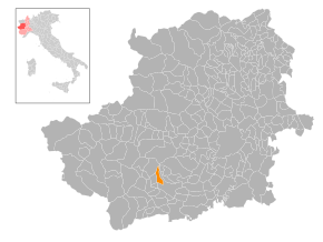 Poziția localității San Pietro Val Lemina