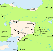 oostelijke mediterrane kaart