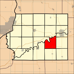 Vị trí trong Quận Whiteside, Illinois