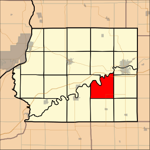 Map highlighting Hume Township, Whiteside County, Illinois.svg