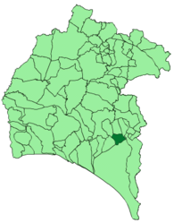 Bollullos Par del Condado – Mappa