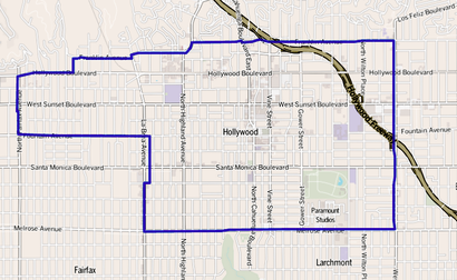 How to get to Hollywood with public transit - About the place