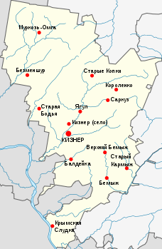 Map of Kizner Districts ru.svg