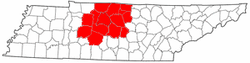 Nashville-Davidson-Murfreesboro-Franklin Metropolitan Statistical Area