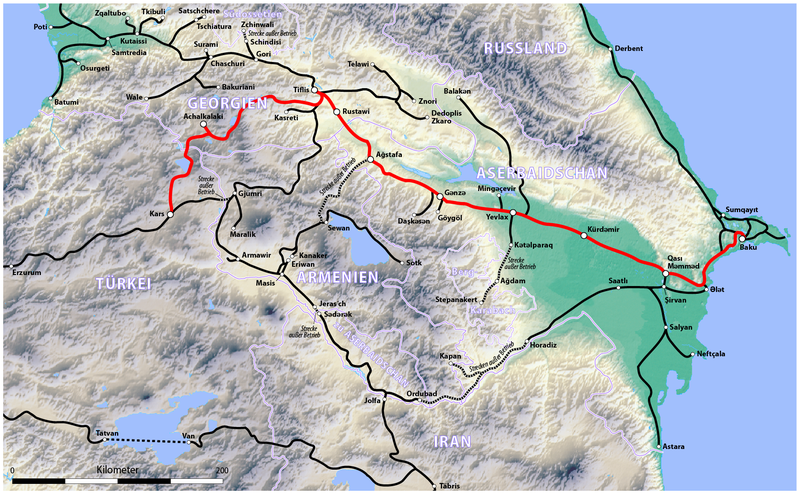 File:Map of the Kars-Akhalkalaki-Tbilisi-Baku railway.png