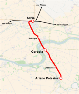 Mappa ferrovia Adria-Ariano Polesine.png