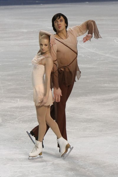 Mukhortova and Trankov at the 2010 European Championships
