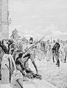 I martiri di Belfiore condotti al patibolo