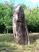 Le menhir de Pierre-Borne.