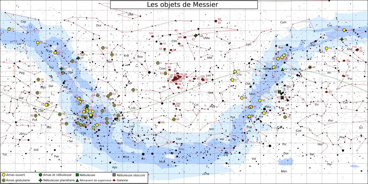 Le Guide du Ciel : cartes du ciel heure par heure