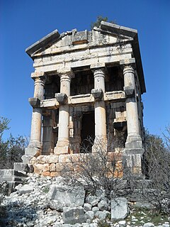 Mezgitkale Mausoleum in Turkey