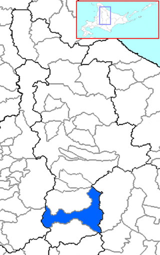 南富良野町位置图