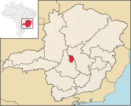 Kaart van Pompéu