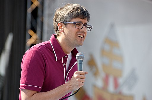 Mo Rocca at Papal Youth Rally in New York - 2008